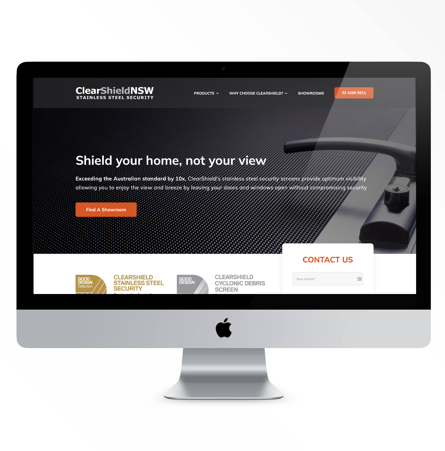 Clearshield Stainless Steel Security Screens